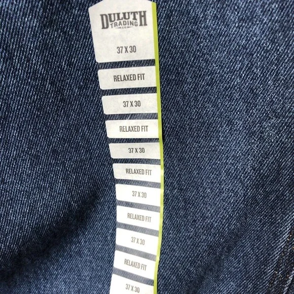 Duluth Trading Co. Men's NWT Relaxed Fit 5-Pocket Ballroom Jeans Size 37X30 - Picture 8 of 11